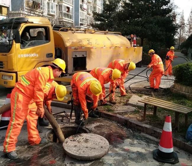 岱岳市政管道清淤